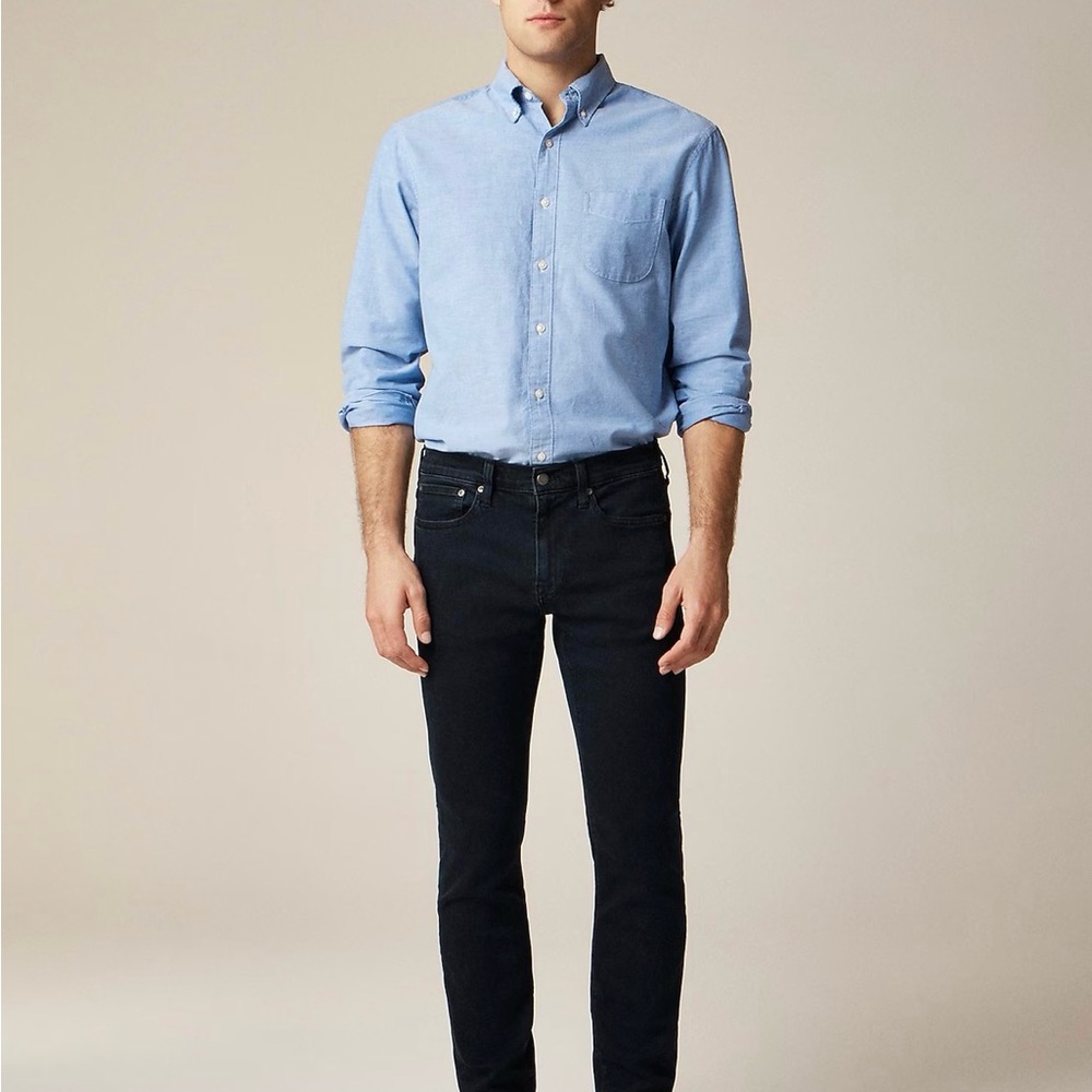 J. Crew Men's Slim Fit Navy Jeans